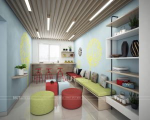 nội thất văn phòng kết hợp nhà ở