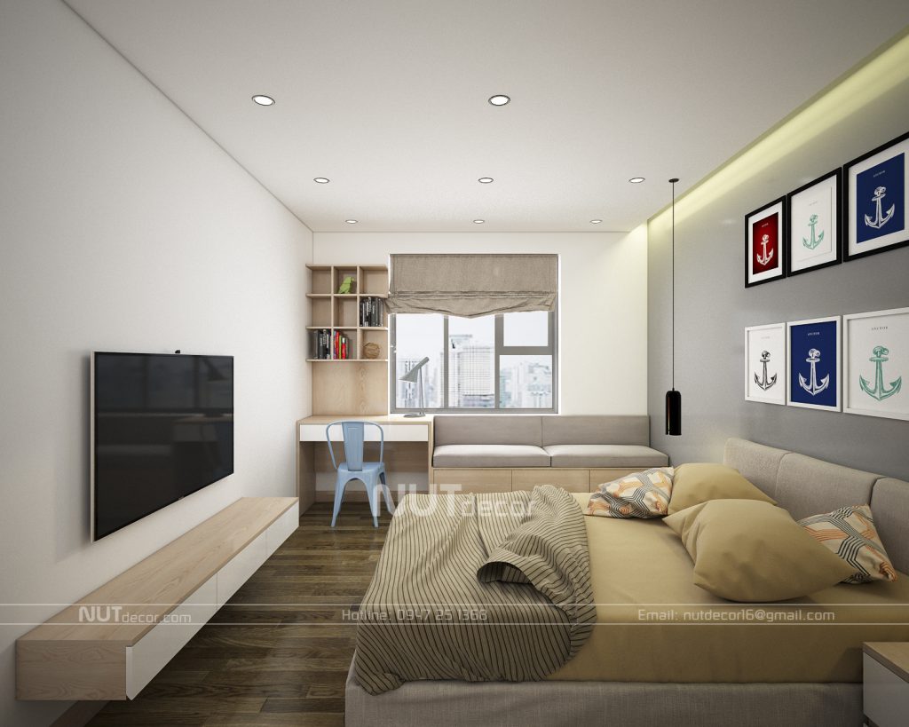 thiết kế nội thất căn hộ tokyo vạn phúc