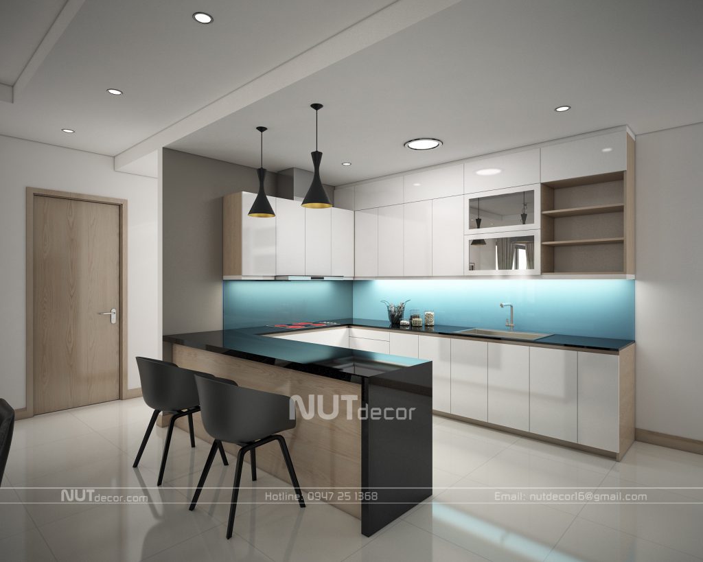thiết kế nội thất căn hộ gold tower