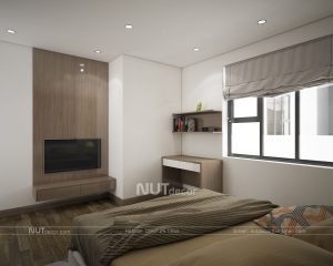 thiết kế nội thất căn hộ 2 phòng ngủ
