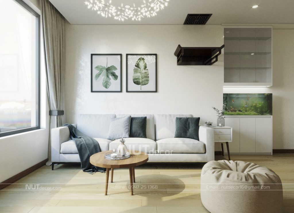 thiết kế nội thất căn hộ eco green