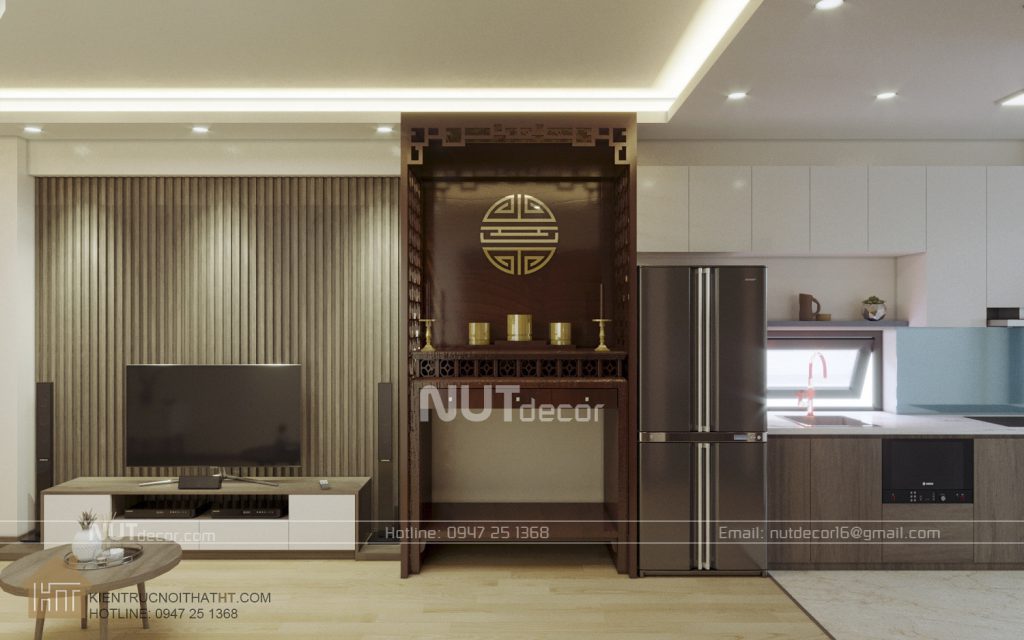 thiết kế nội thất căn hộ geleximco