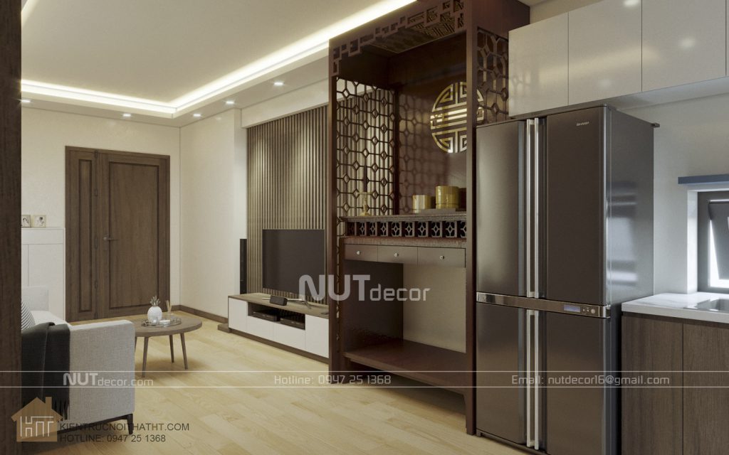 thiết kế nội thất căn hộ geleximco