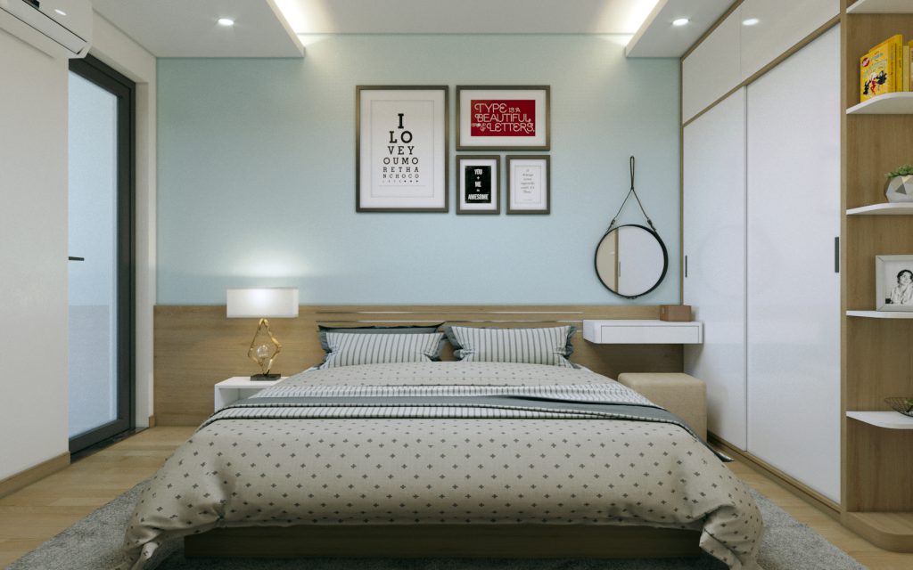 thiết kế nội thất căn hộ geleximco
