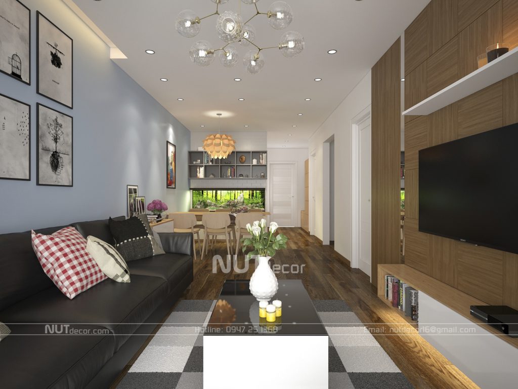 thiết kế nội thất căn hộ goldmark