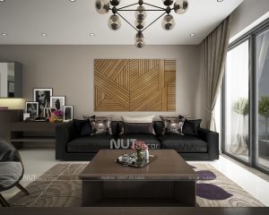 thiết kế nội thất căn hộ gold tower