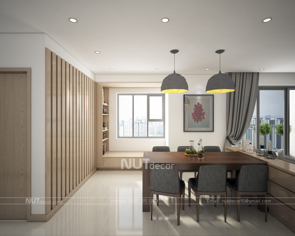 thiết kế nội thất căn hộ golden palm