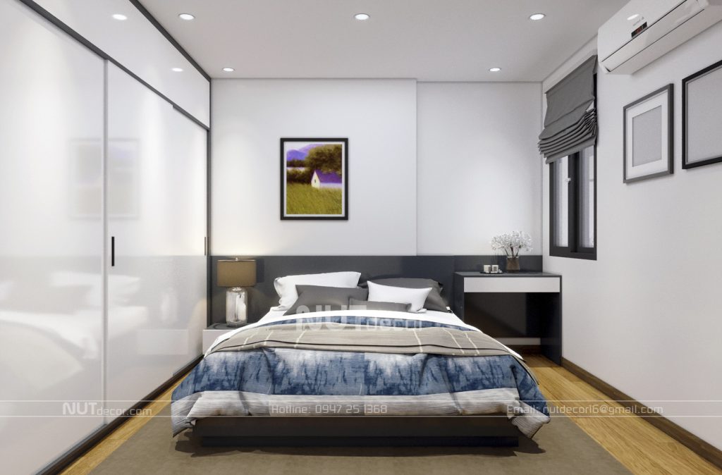 thiết kế nội thất căn hộ xuân mai complex