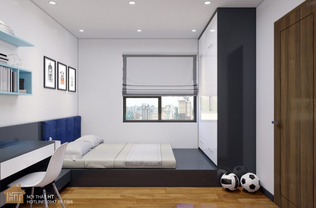 thiết kế nội thất căn hộ xuân mai complex