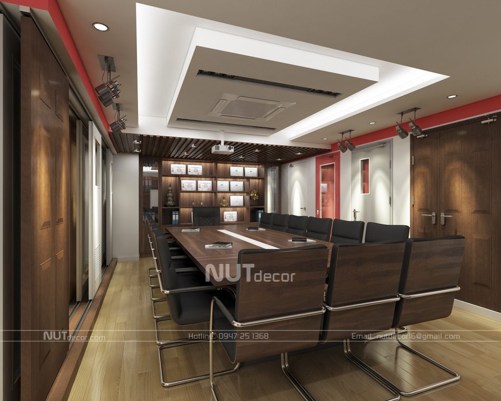 thiết kế nội thất văn phòng lecmax