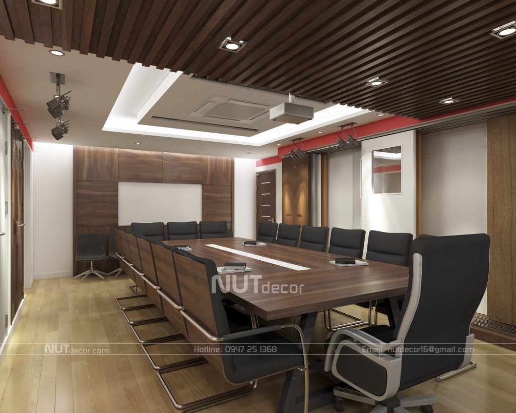 thiết kế nội thất văn phòng lecmax