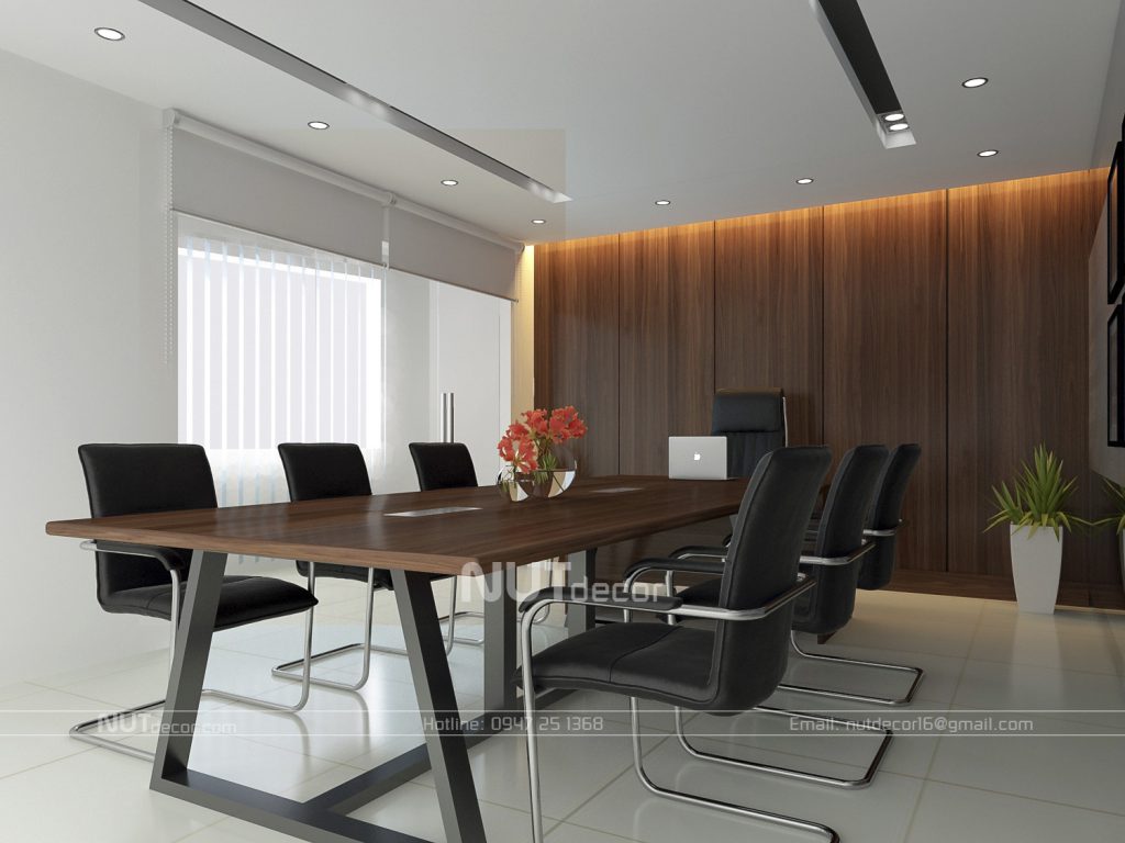thiết kế nội thất văn phòng lecmax
