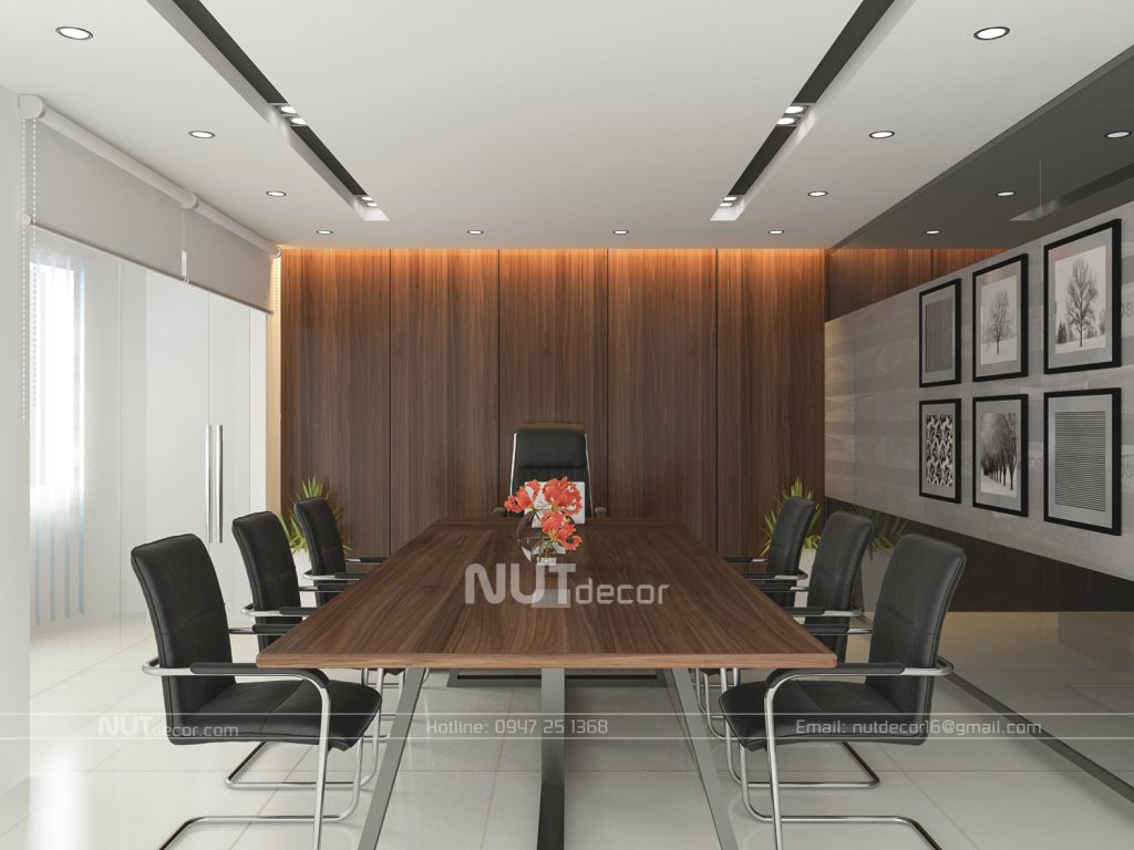 thiết kế nội thất văn phòng lecmax