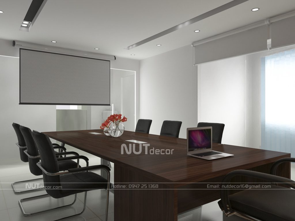 thiết kế nội thất văn phòng lecmax