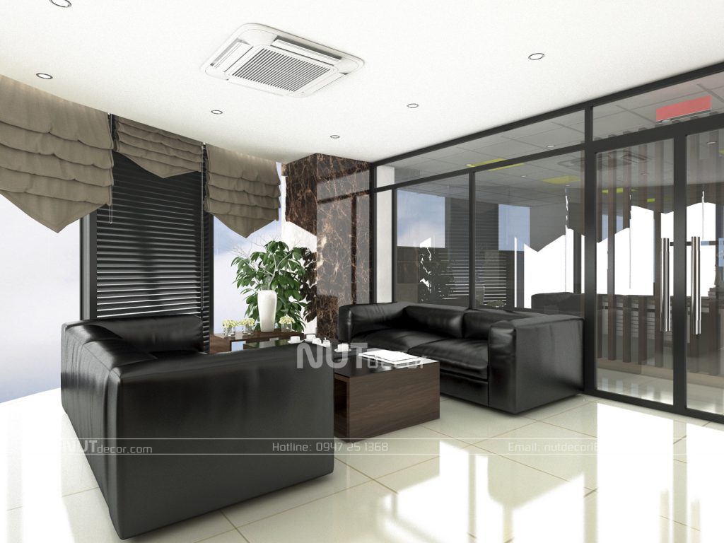 thiết kế nội thất văn phòng lecmax