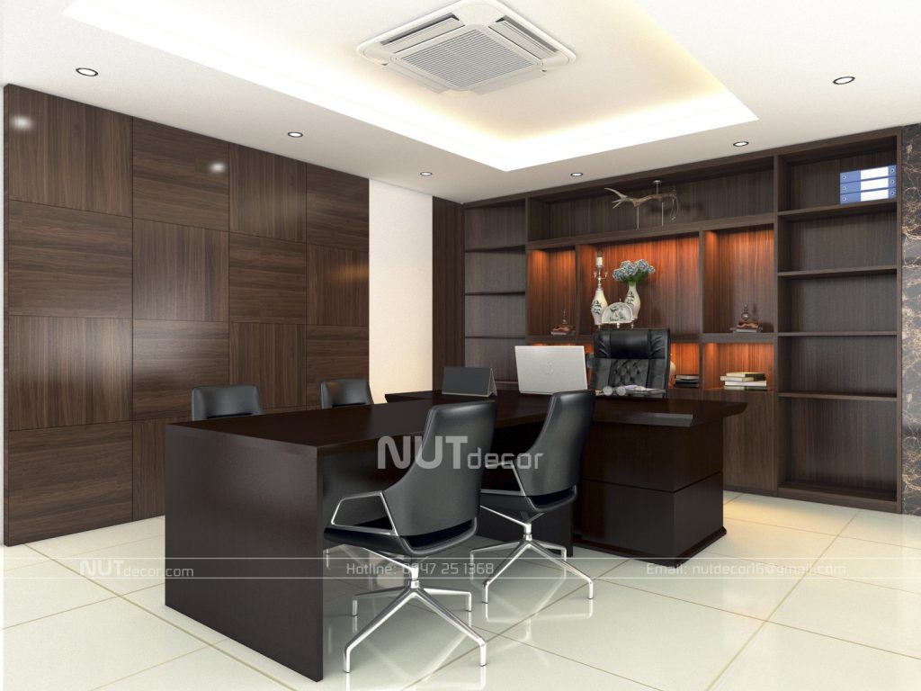thiết kế nội thất văn phòng lecmax