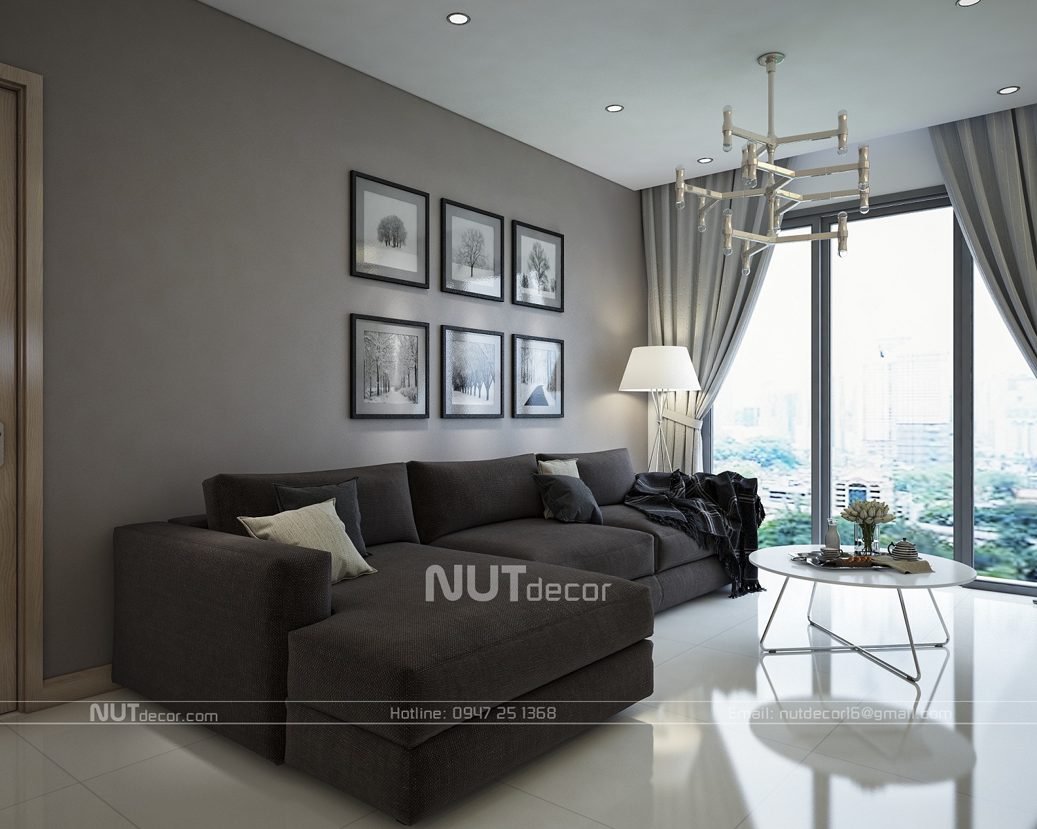 THIẾT KẾ NỘI THẤT CĂN HỘ VINHOMES D'CAPITALE