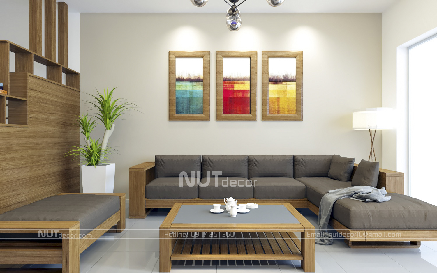 Thiết kế nội thất nhà chị Thảo